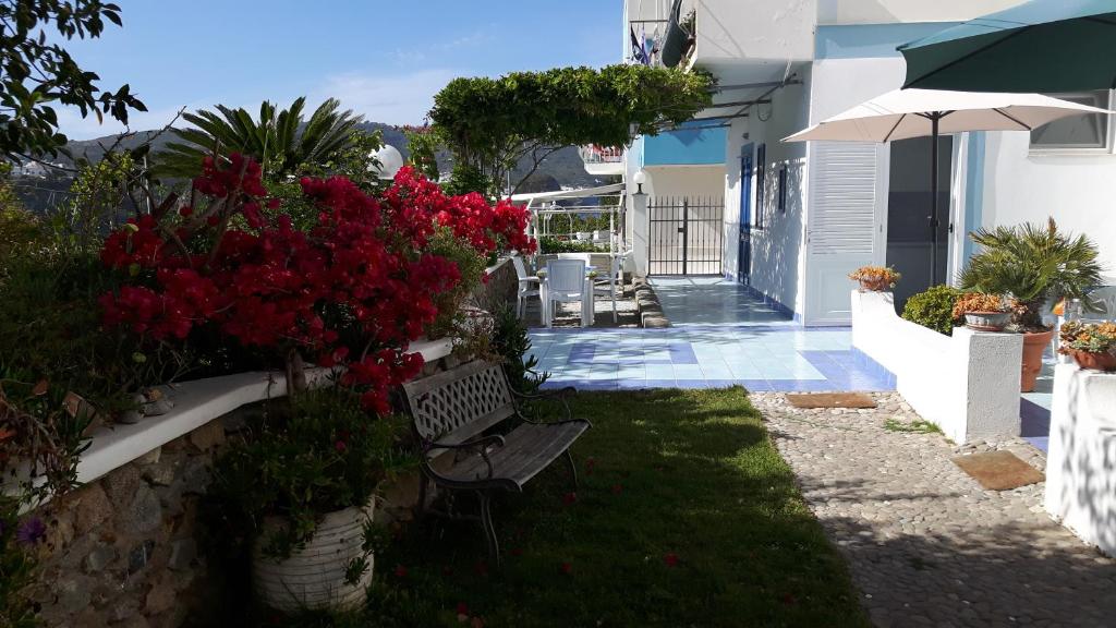Zahrada ubytování Casa Acqua Marina Ponza