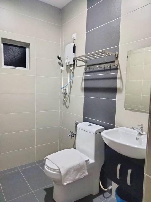 Koupelna v ubytování Weng Kong Homestay