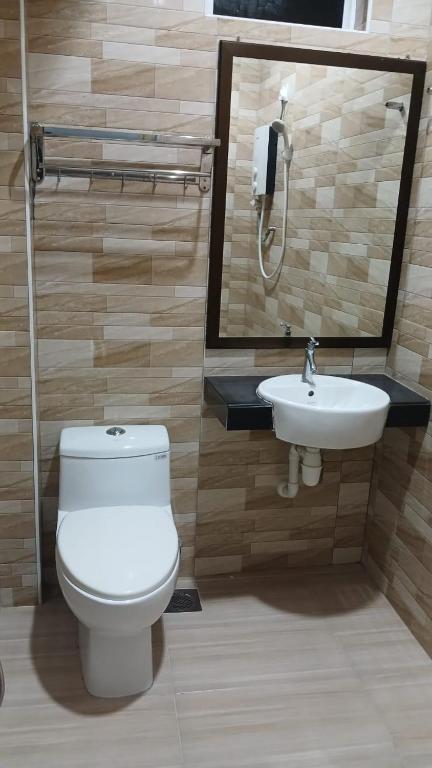 Koupelna v ubytování Weng Kong Homestay