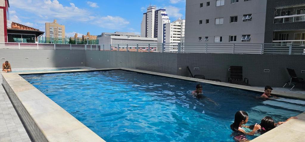 Bassein majutusasutuses A melhor localização da Praia Grande/SP või selle lähedal