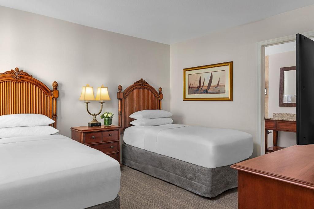 Postel nebo postele na pokoji v ubytování Sheraton Vistana Resort Villas, Lake Buena Vista Orlando