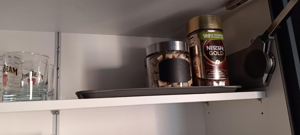 Kuchyň nebo kuchyňský kout v ubytování Apartmán Nely