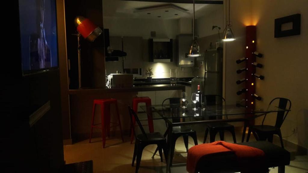 Posezení v ubytování DEPARTAMENTOS BOUTIQUE DE DISEÑADOR " TERRAZA 26 " - Cochera - Vista a la montaña - CANCELACIÓN GRATUITA - SIN PAGAR POR ADELANTADO