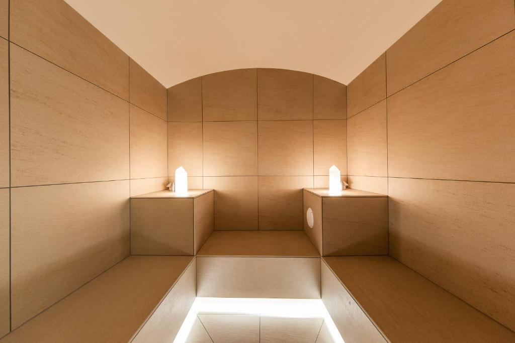 Posezení v ubytování Romantik Hotel Jagdhof