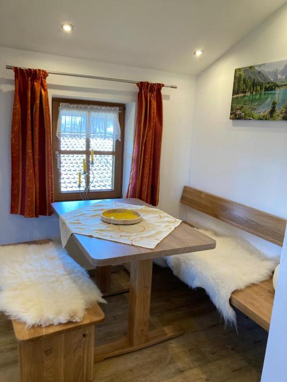 Posezení v ubytování Schneiderhof Urlaub auf dem Bauernhof