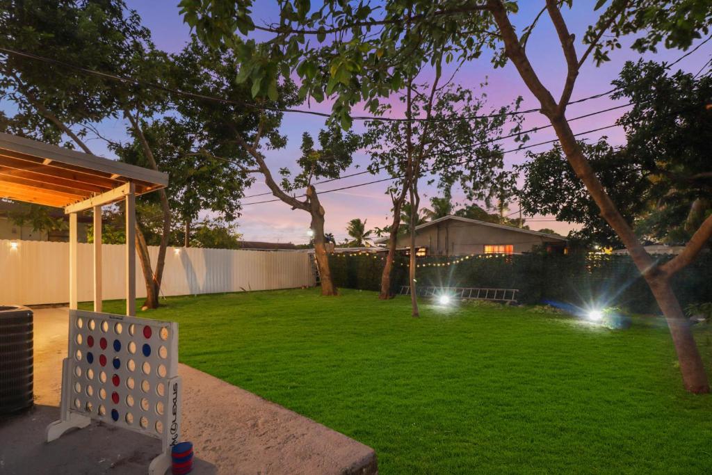 Zahrada ubytování Spacious and luxurious home centrally located between Miami and Ft. Lauderdale