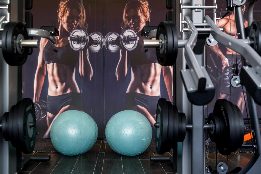 Fitness centrum a/nebo fitness zařízení v ubytování Paco Hotel Botanical Garden Metro Guangzhou-Free Shuttle Bus For Canton Fair