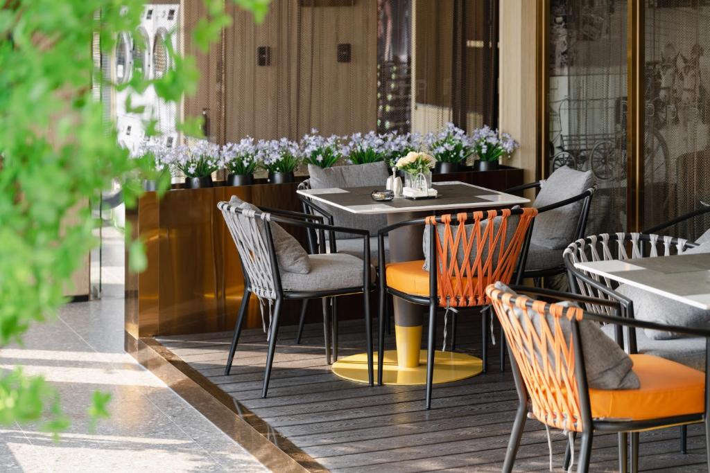 Restaurace v ubytování Paco Hotel Botanical Garden Metro Guangzhou-Free Shuttle Bus For Canton Fair