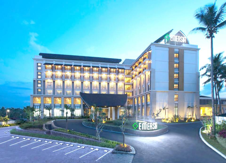 a rendering of the mgm grand hotel and casino at Emersia Hotel & Resort Batusangkar in Batusangkar