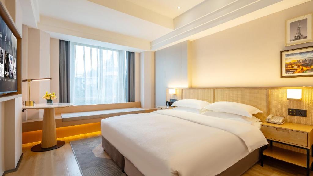 Fotografie z fotogalerie ubytování GEM Flower Jinyu Sunshine Hotel v destinaci Čcheng-tu
