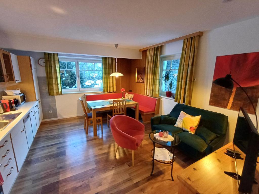 Kuchyňa alebo kuchynka v ubytovaní Ferienwohnung Judith