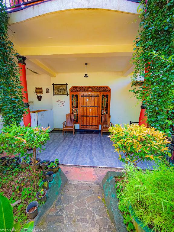 Zahrada ubytování Dinesh Safari Homestay