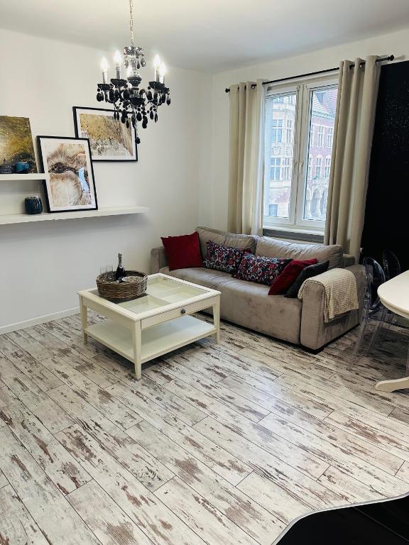 Posedenie v ubytovaní Rynek Apartament