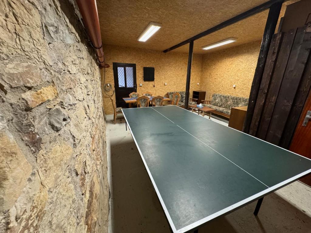 Chata Kunvald ping-pongozási lehetőségei