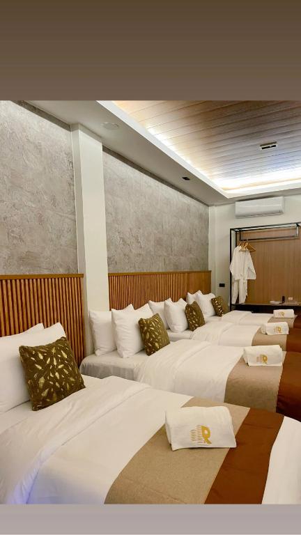 Posezení v ubytování Rockfort Hotel