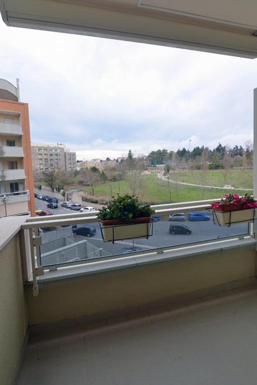 Balkón nebo terasa v ubytování My Home
