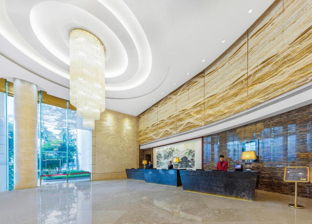 Vstupní hala nebo recepce v ubytování Vanburgh Hotel - Free shuttle bus transfer during Canton Fair