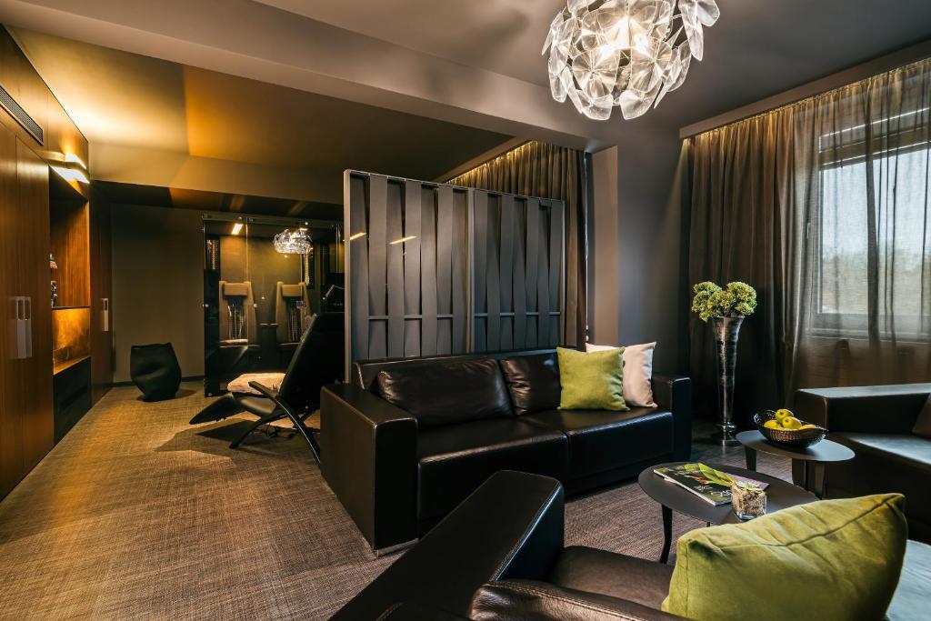 Area soggiorno di Hotel International Brno