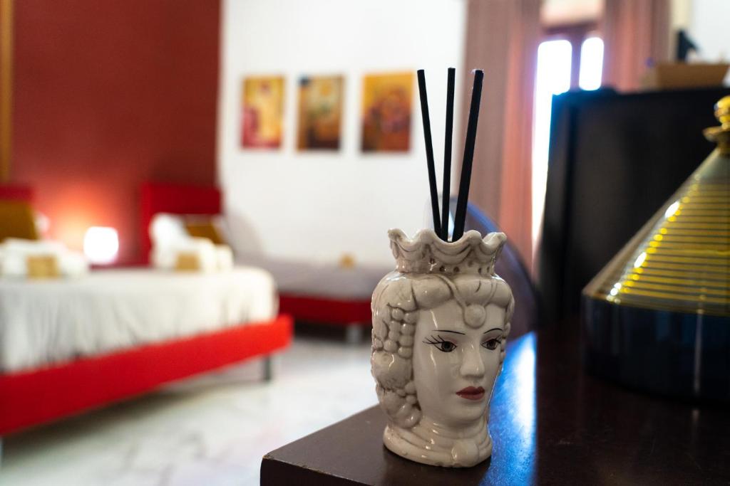 Posteľ alebo postele v izbe v ubytovaní B&B Opera