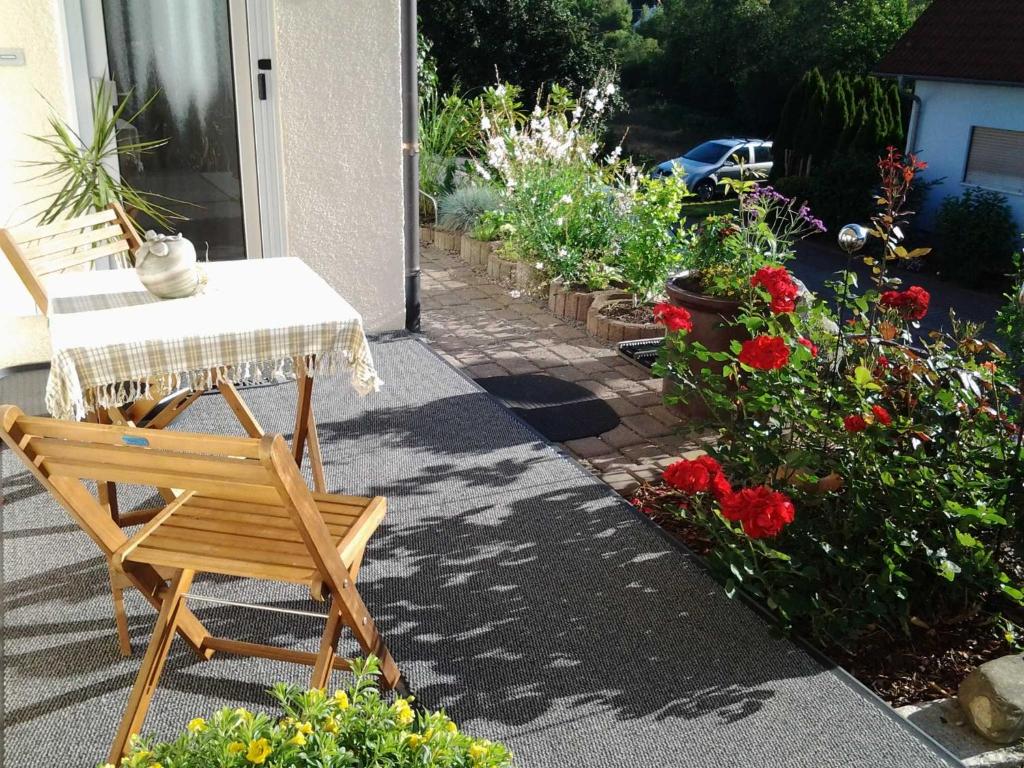 Zahrada ubytování Ferienwohnung Ehret