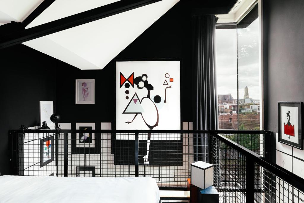 Postel nebo postele na pokoji v ubytování Design Hotel Modez