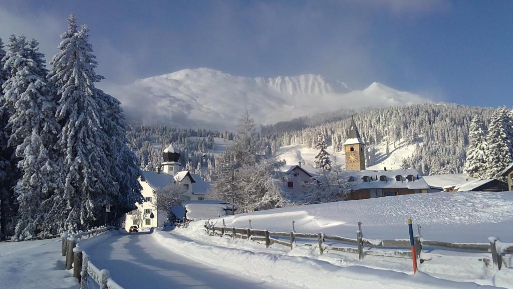 Hotel Alpina Parpan v zimě