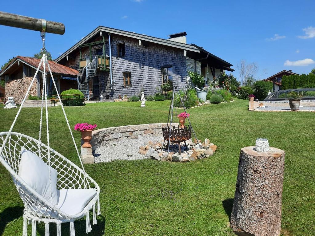 Zahrada ubytování Ferienwohnung am Wirtshof