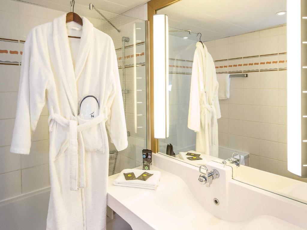 Koupelna v ubytování Novotel Perpignan Nord Rivesaltes