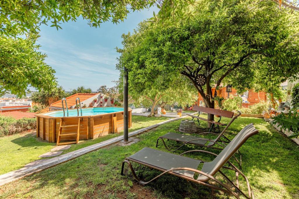 Zahrada ubytování Algés Village Casa 4 by Lisbon-Coast vacation