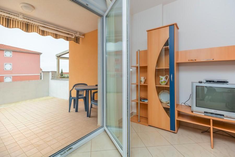 TV a/nebo společenská místnost v ubytování Apartment Nena