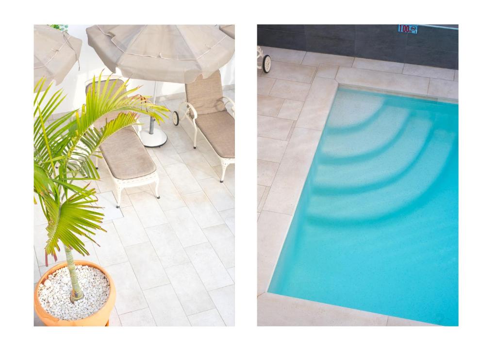 The swimming pool at or close to Casa San Valentin con piscina privada