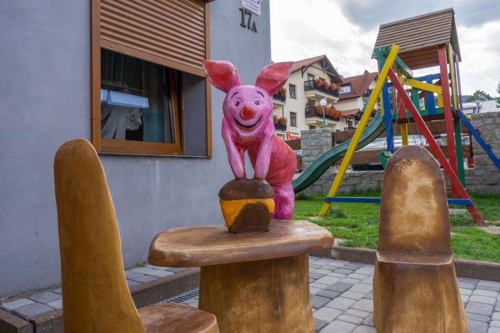 Herní místnost nebo prostor pro děti v ubytování Willa Puchatek