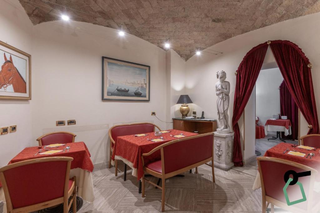 Posezení v ubytování HOTIDAY Room Collection - Roma Porta Pia