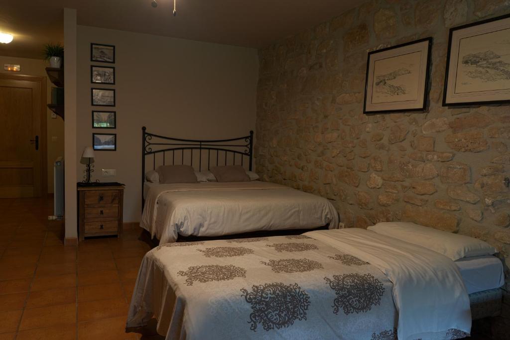 Postel nebo postele na pokoji v ubytování Casa Lucia