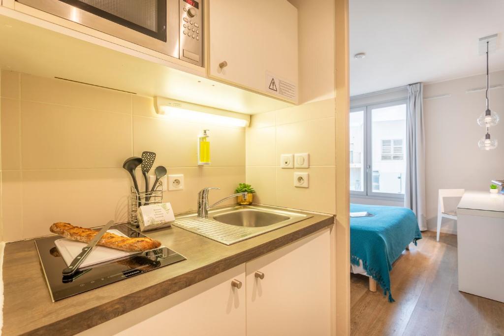 Zenitude Hôtel Résidences Marseille Saint-Charles - Resim 16