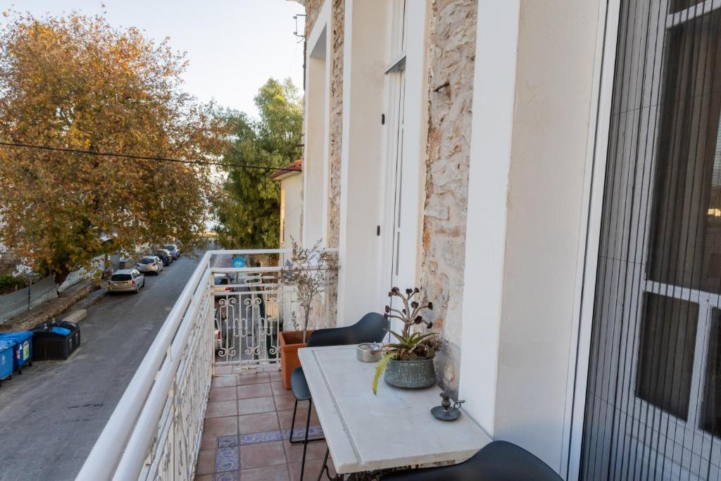 Balkón nebo terasa v ubytování Lepanto Xenia Apartments 1F