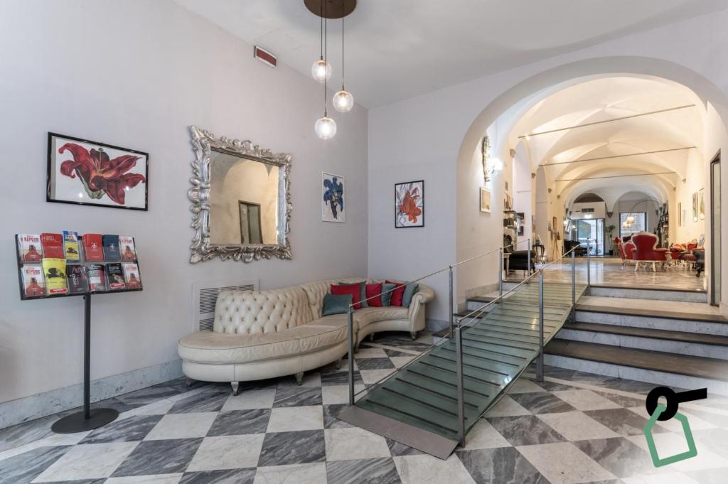 Posezení v ubytování Hotiday Room Collection - Firenze Ghibellina