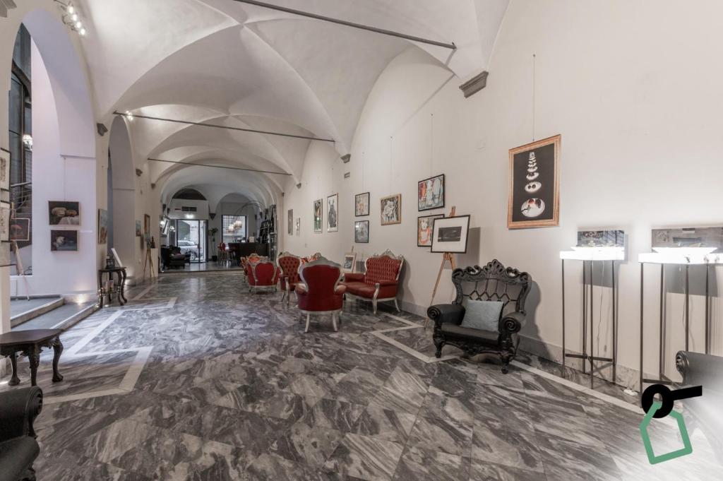 Posezení v ubytování Hotiday Room Collection - Firenze Ghibellina