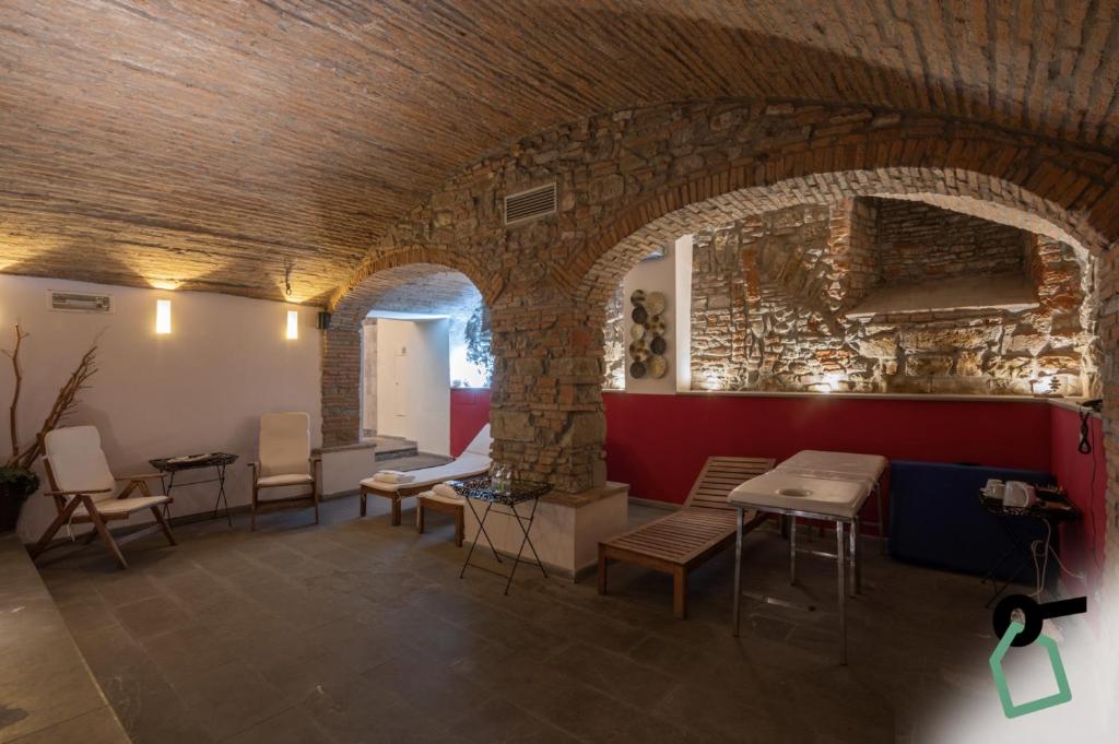 Posezení v ubytování Hotiday Room Collection - Firenze Ghibellina