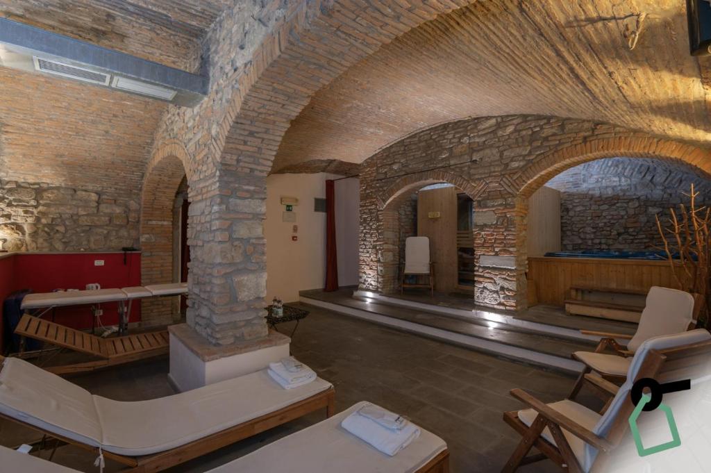 Posezení v ubytování Hotiday Room Collection - Firenze Ghibellina