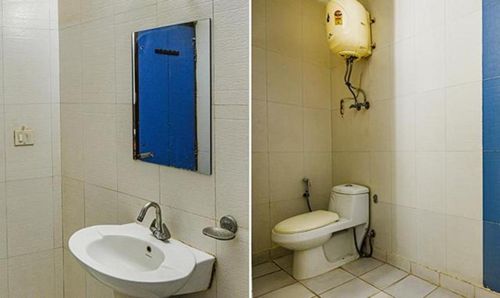 Koupelna v ubytování Hotel Smart Stay