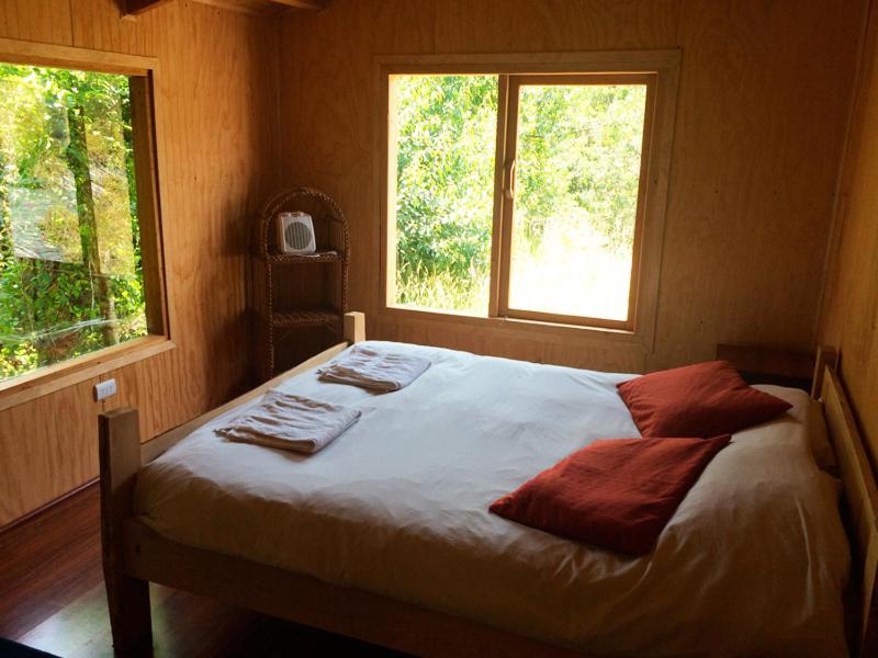 Postel nebo postele na pokoji v ubytování Habitación en Rio Puelo