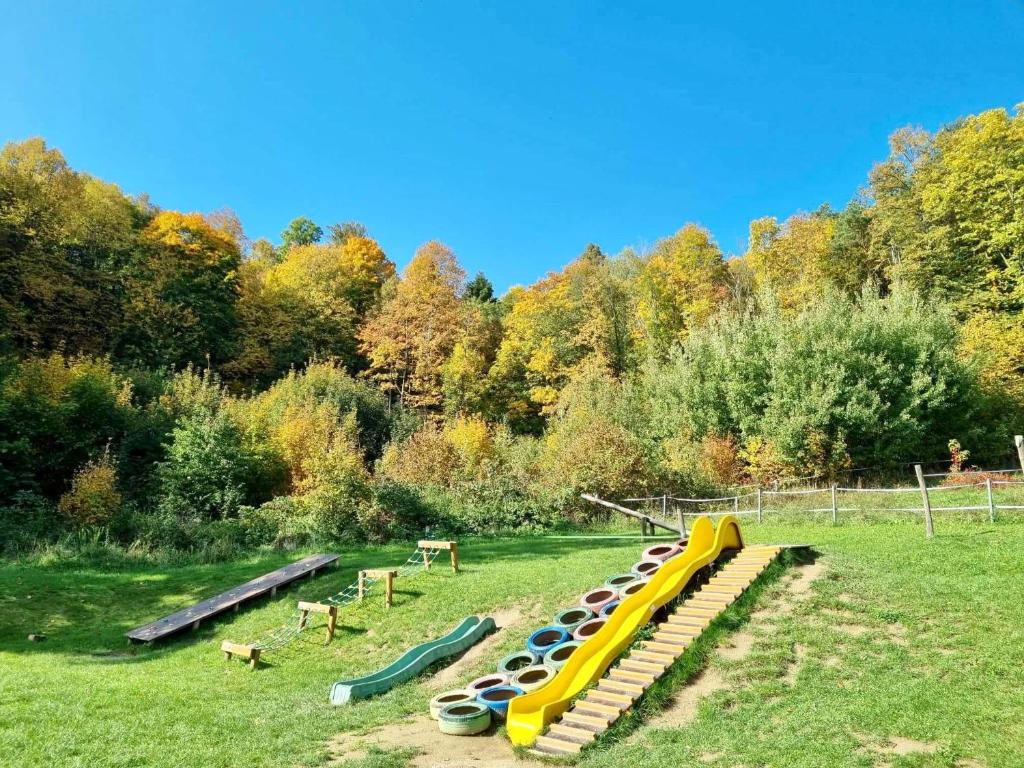Zahrada ubytování Restaurace a Penzion Bludoveček