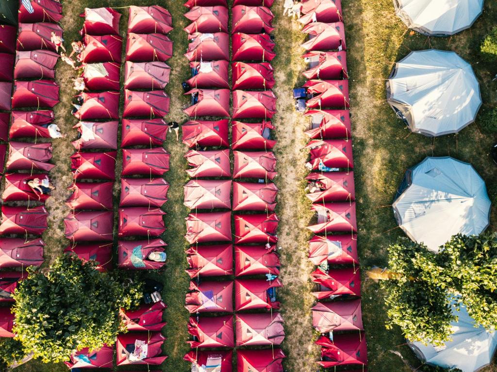 Zahrada ubytování Running of the Bulls All Inclusive Camping Pamplona