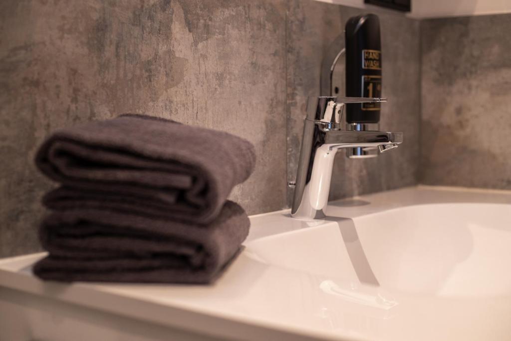 Koupelna v ubytování Feiserhof Navis - Appartements