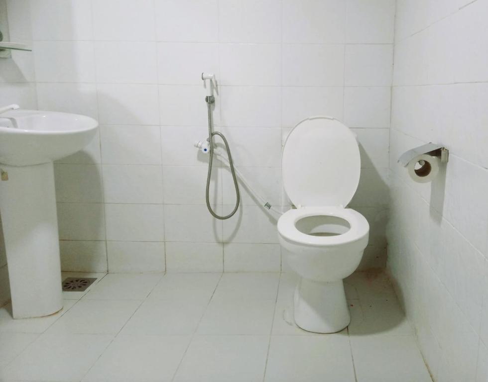 Koupelna v ubytování AB Nest Hiriketiya
