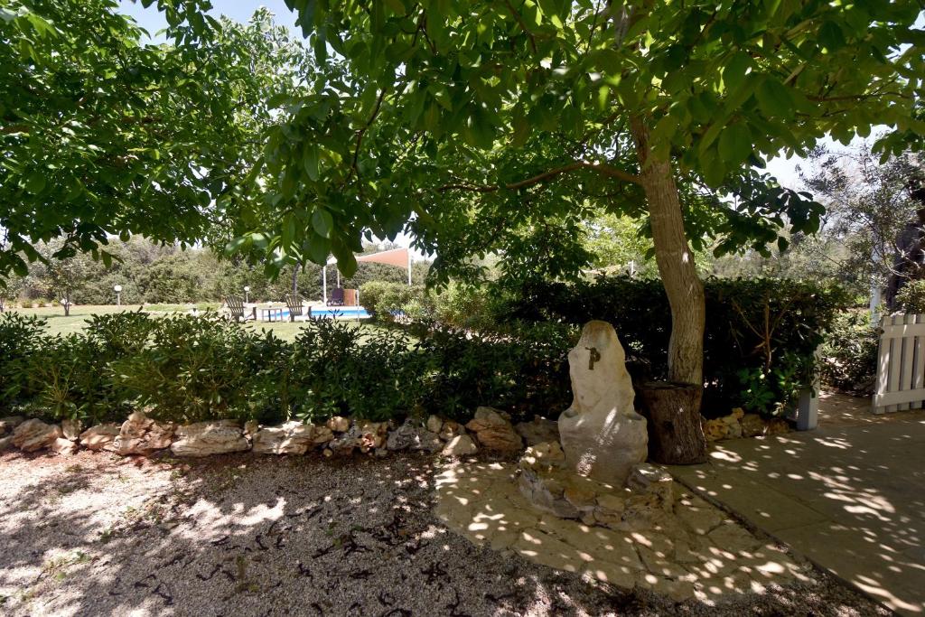 Zahrada ubytování Masseria Pitanni