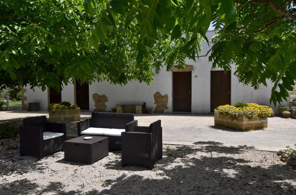 Zahrada ubytování Masseria Pitanni