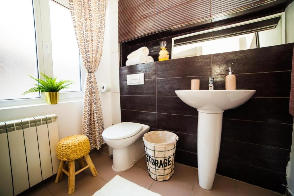 Koupelna v ubytování Guesthouse Smart