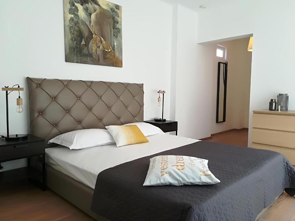 Postel nebo postele na pokoji v ubytování Guesthouse Smart